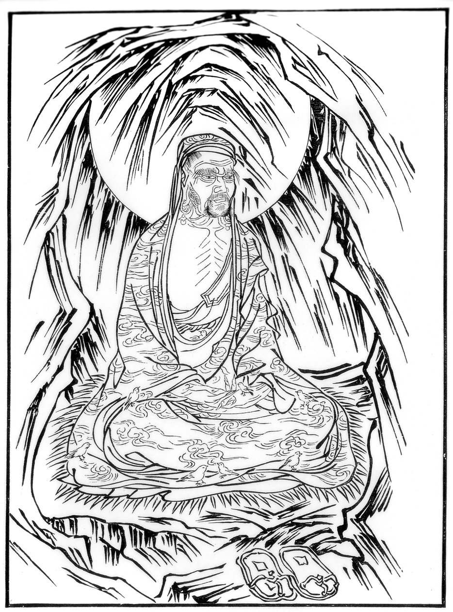 Arhat, Bhadra, 1400-tallet 1886 af Unbekannt