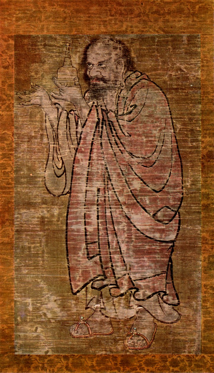 Arhat holder et relikvieskrin, Kina, Song-dynastiet, c960-1279 1925 af Unbekannt