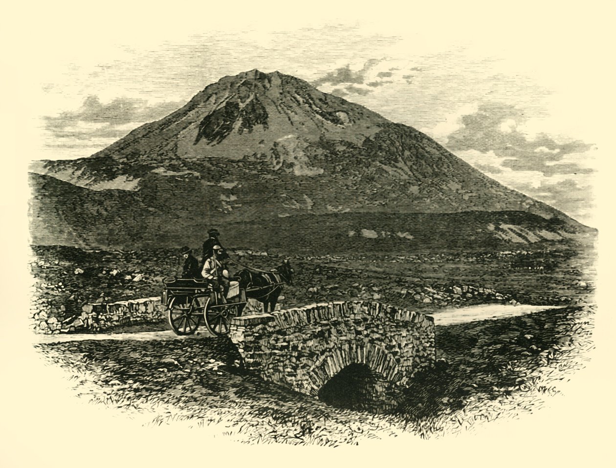Arigal-bjerget, 1898. af Unbekannt