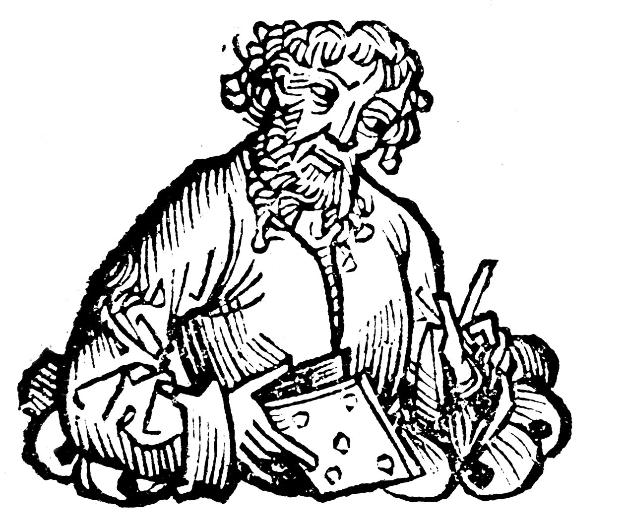 Aristarchos fra Samos fl260 f.Kr., Alexandrian astronom, 1493 af Unbekannt