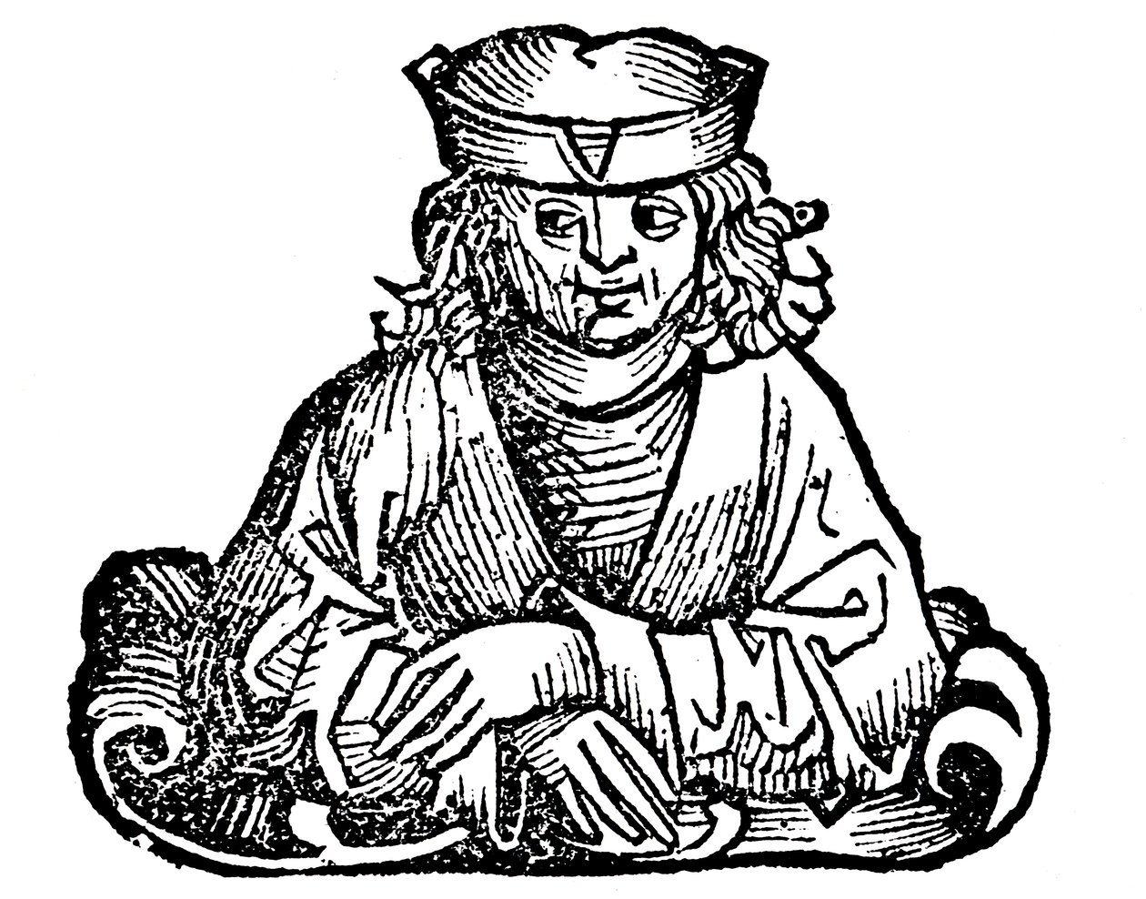 Aristides den retfærdige c530-c468 f.Kr., oldgræsk athensk soldat og statsmand, 1493 af Unbekannt