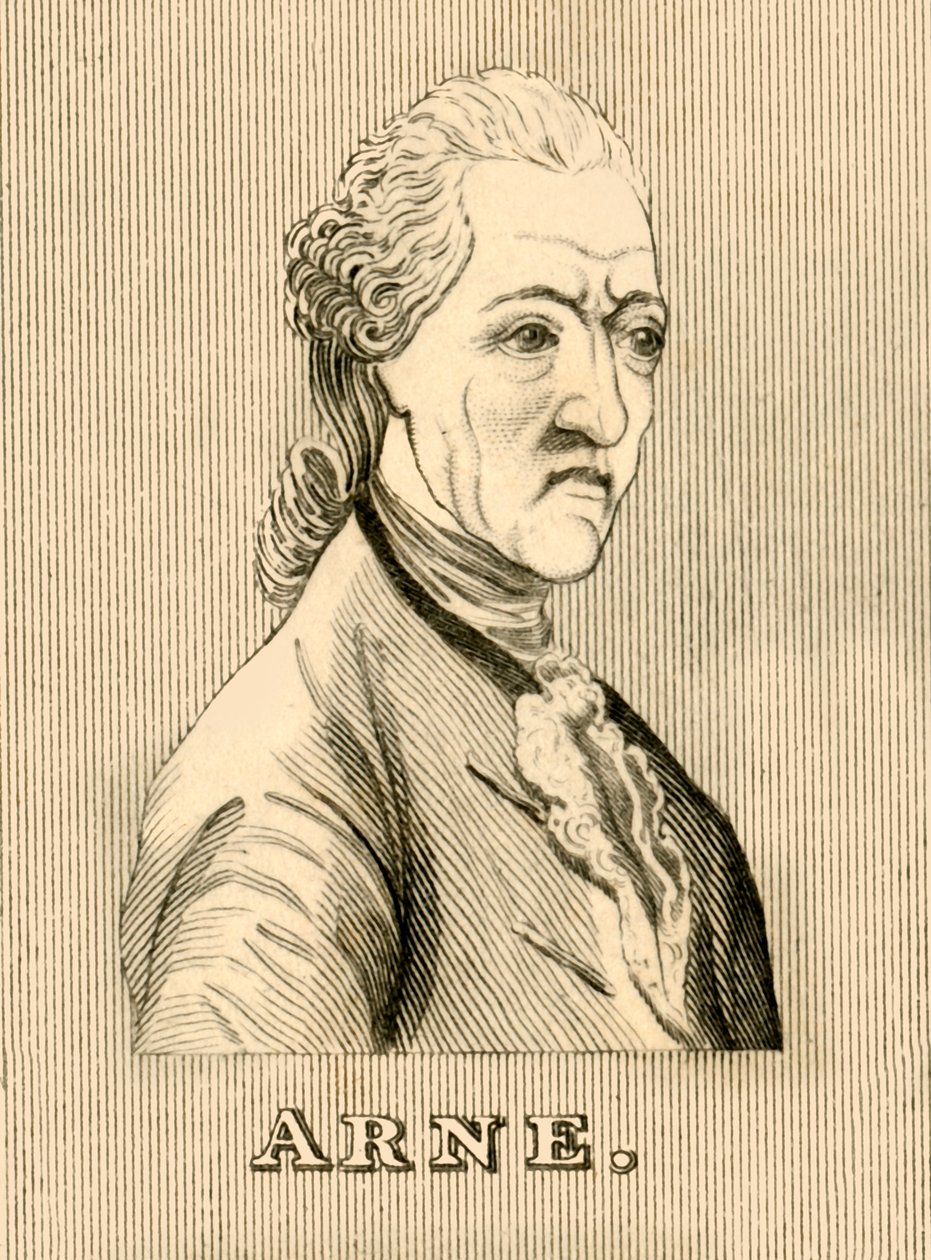 Arne, 1710-1778, 1830. af Unbekannt