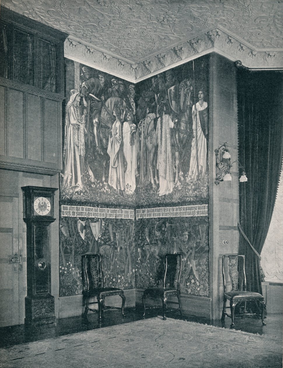 Arras Tapestry i Stanmore Hall, 1898-9 af Unbekannt