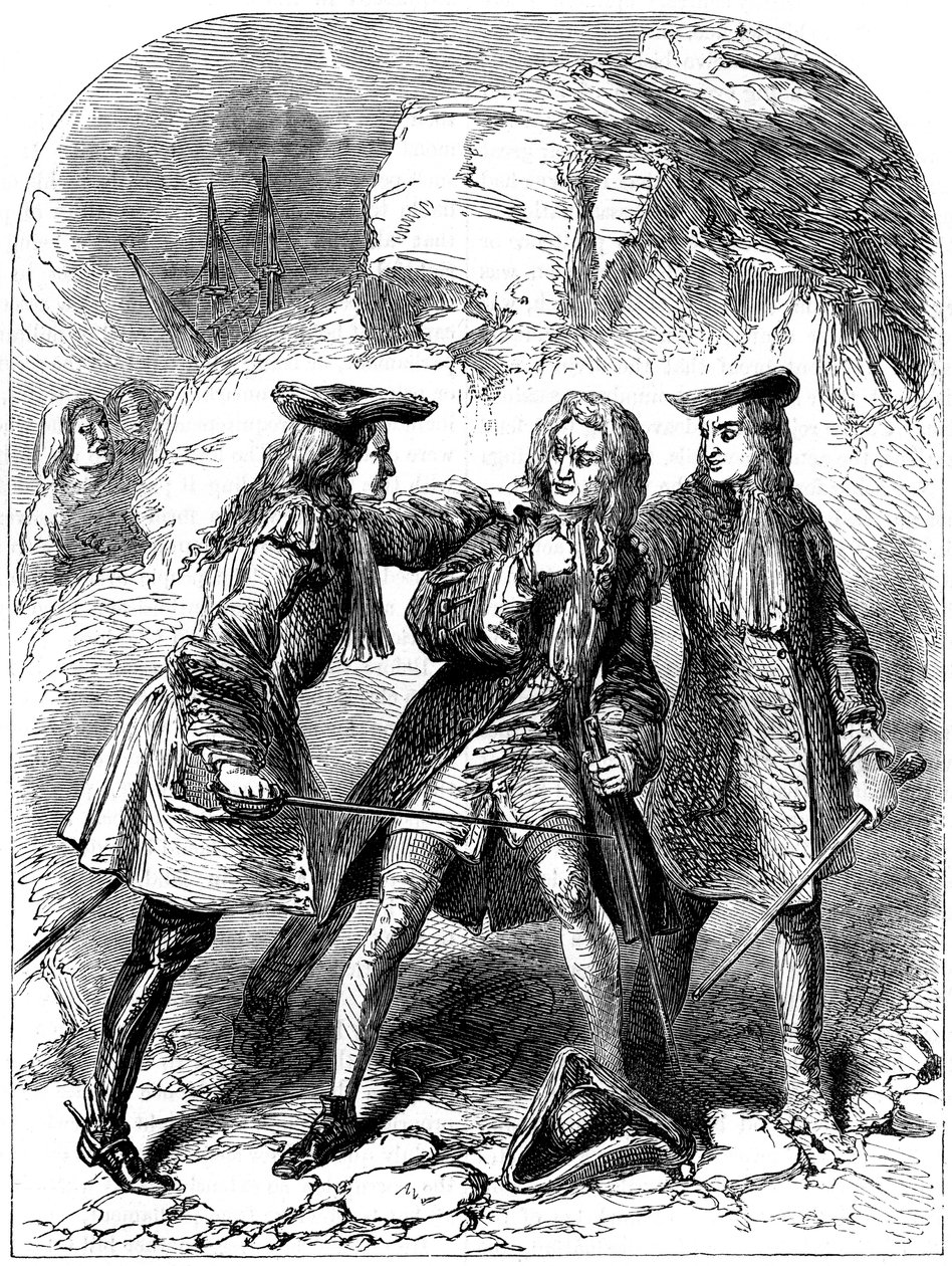 Arrestation af Sir John Fenwick, 1696 slutningen af det 19. århundrede af Unbekannt