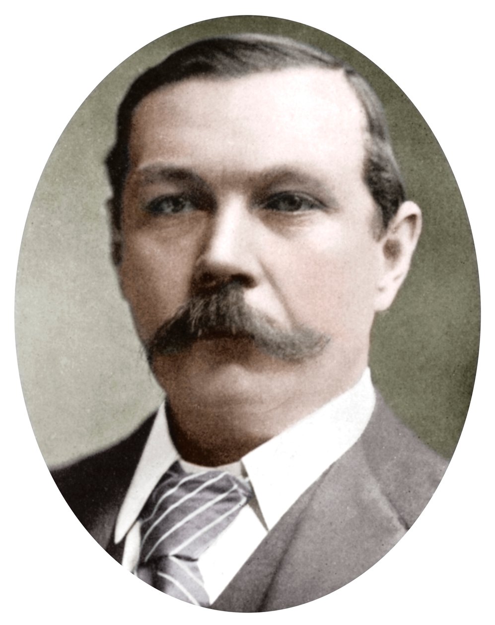 Arthur Conan Doyle, skotsk forfatter, c1900 af Unbekannt
