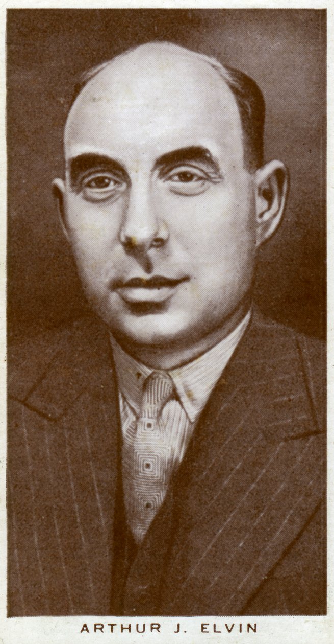 Arthur J Elvin, britisk boksepromotor, 1938 af Unbekannt