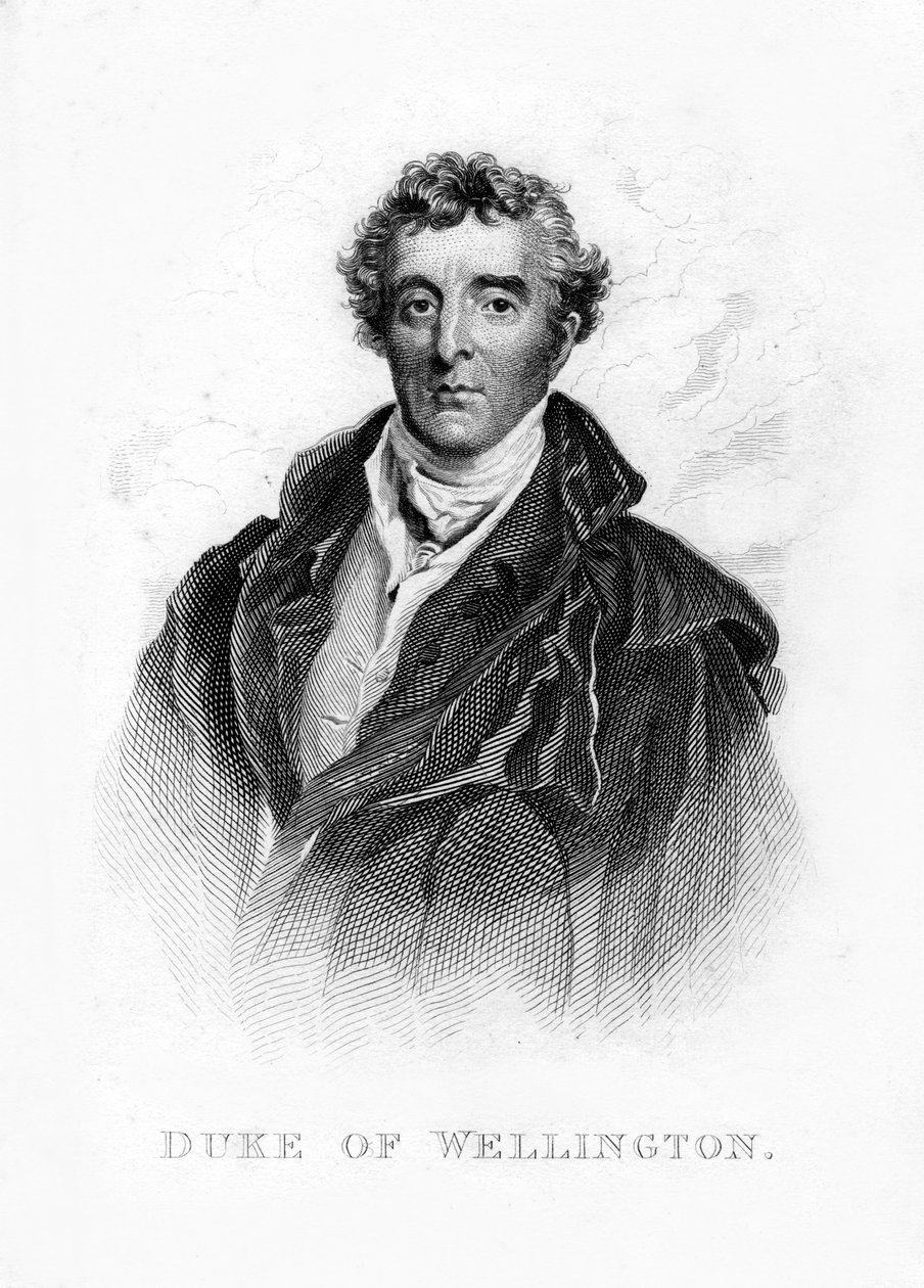 Arthur Wellesley, 1. hertug af Wellington, britisk soldat og statsmand, 1800-tallet af Unbekannt