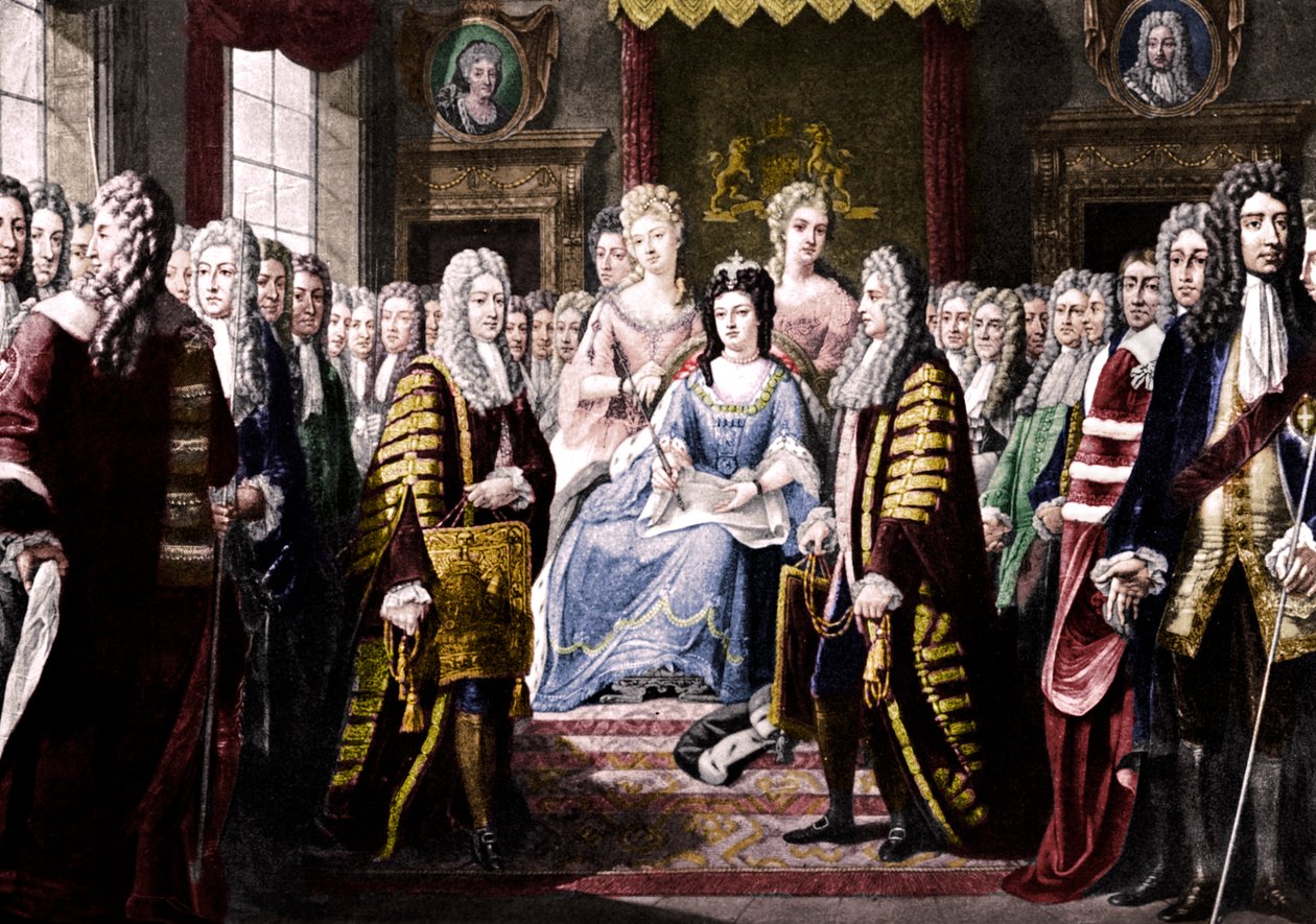 Unionsartikler fremlagt af kommissærer til dronning Anne, 1706 af Unbekannt