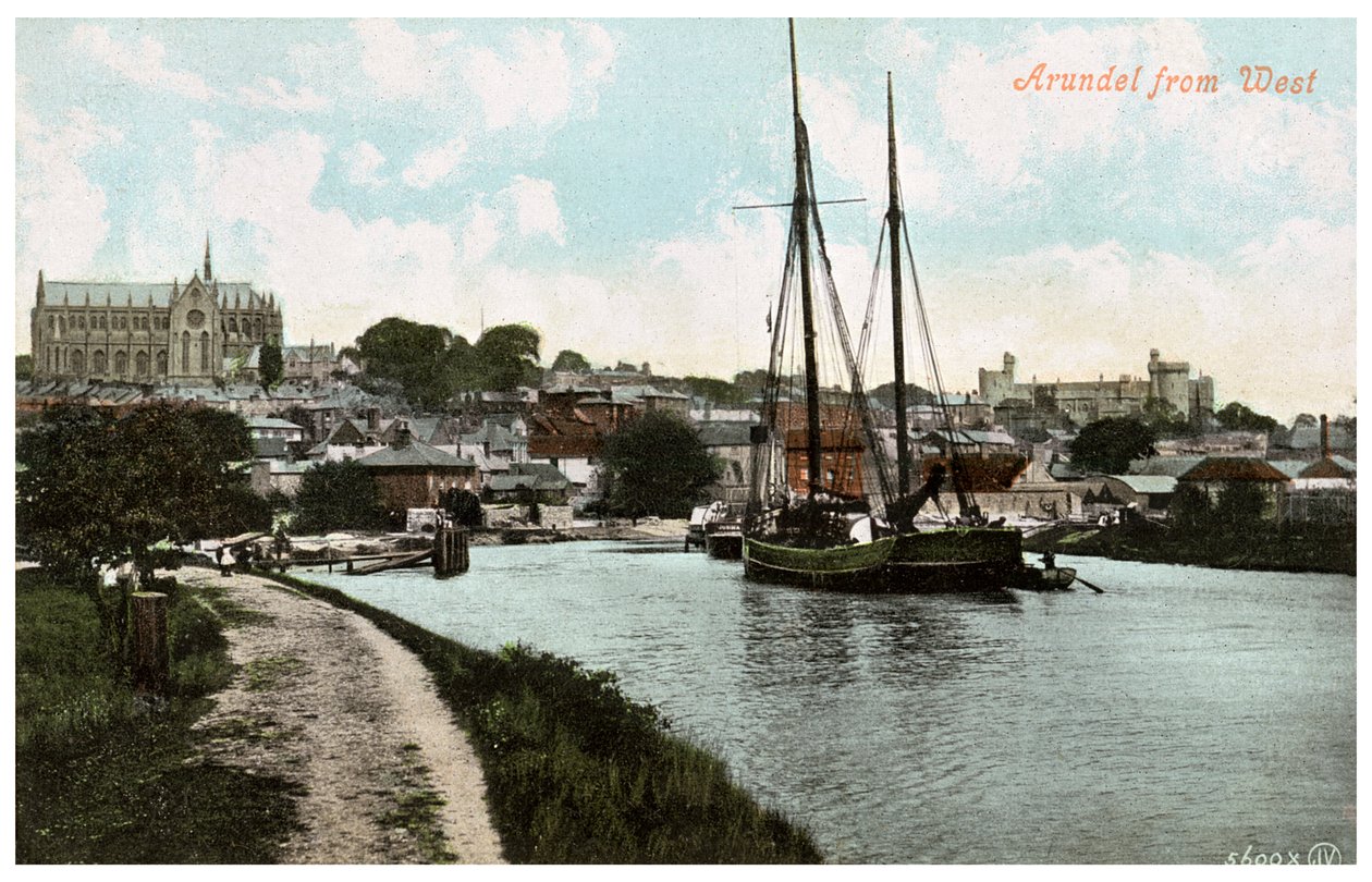 Arundel, Sussex, begyndelsen af det 20. århundrede af Unbekannt