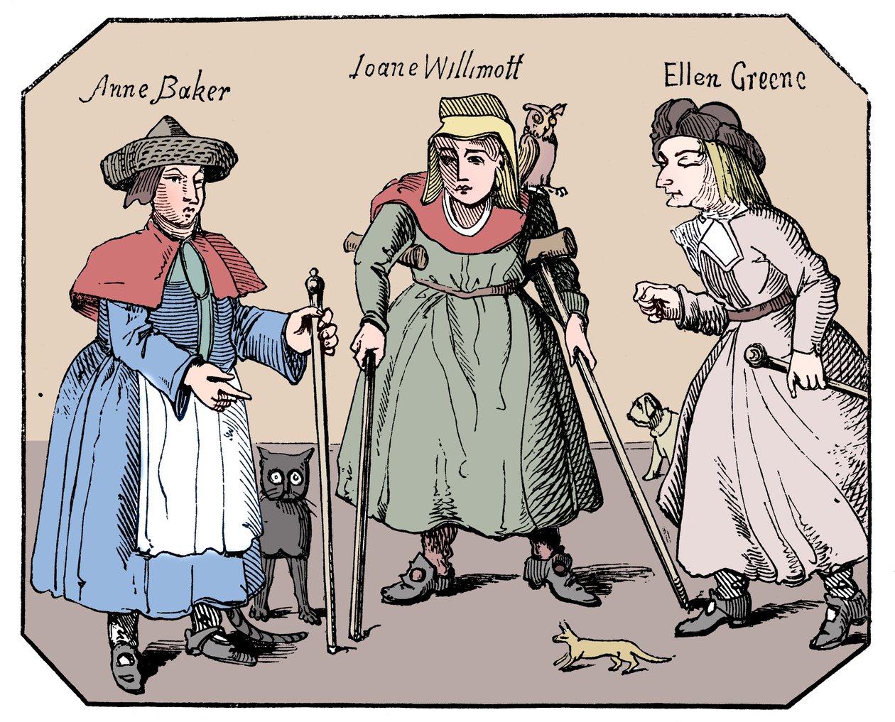 Associates of the Witches of Belvoir af Unbekannt
