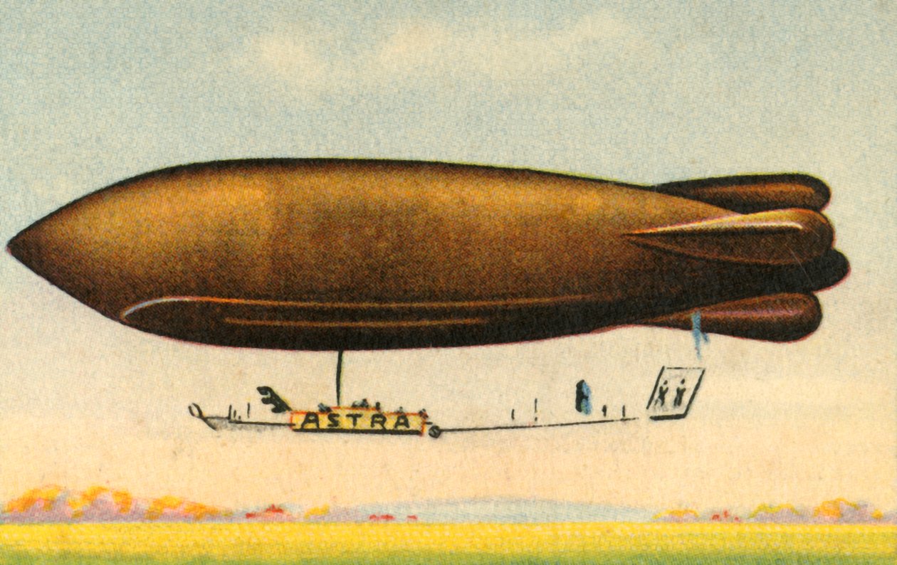 Astra Adjutant Reau luftskib, 1911, 1932. af Unbekannt