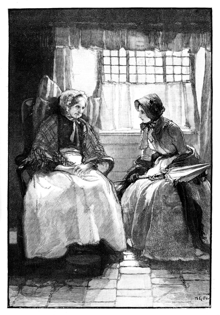 At Balmoral, A Morning Call, 1800-tallet af Unbekannt