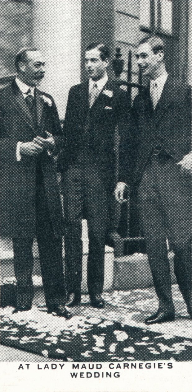 Ved Lady Maud Carnegies bryllup, 1923 1937 af Unbekannt