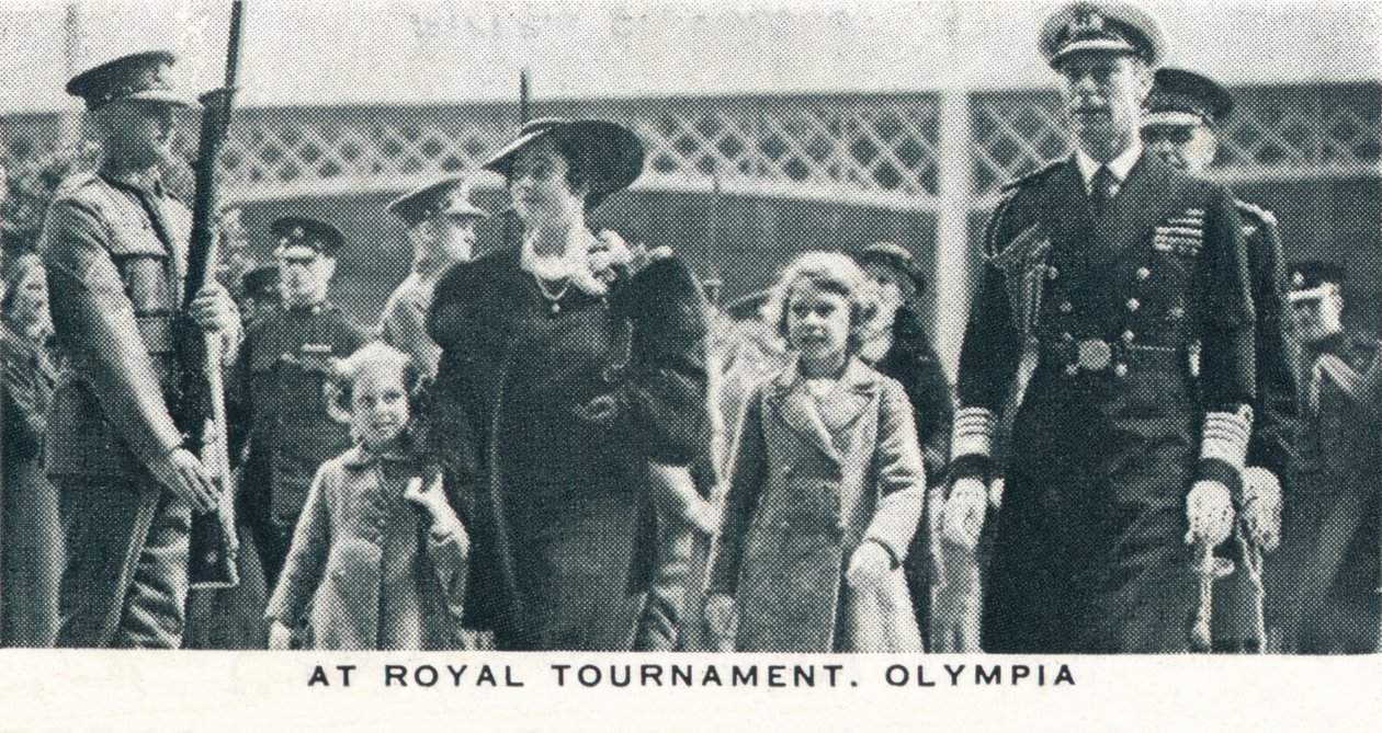 Ved Royal Tournament, Olympia, 1936 1937 af Unbekannt