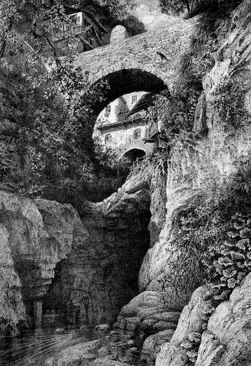 Ved St Gingolph, Savoie, 1900 af Unbekannt