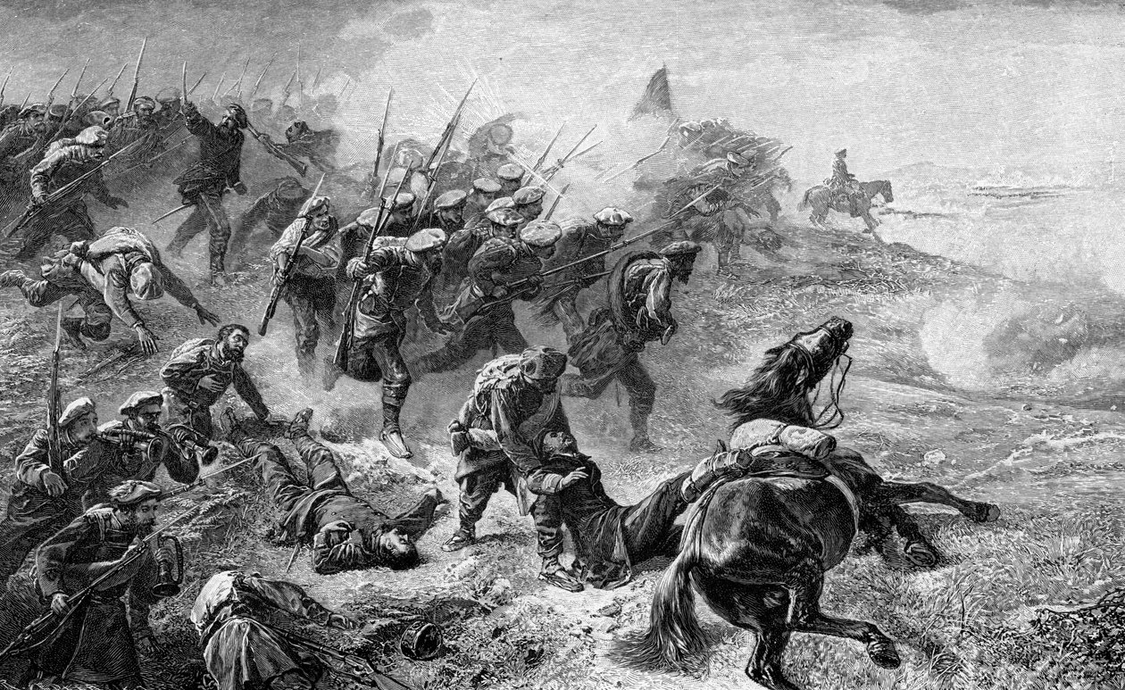 Angreb af baskiske karlister under oprøret 1872-1876, 1902 af Unbekannt