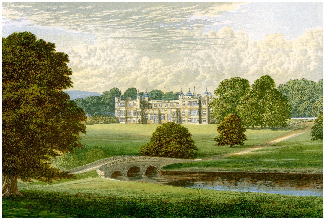 Audley End, Essex, hjemsted for Lord Braybrooke, c1880 af Unbekannt