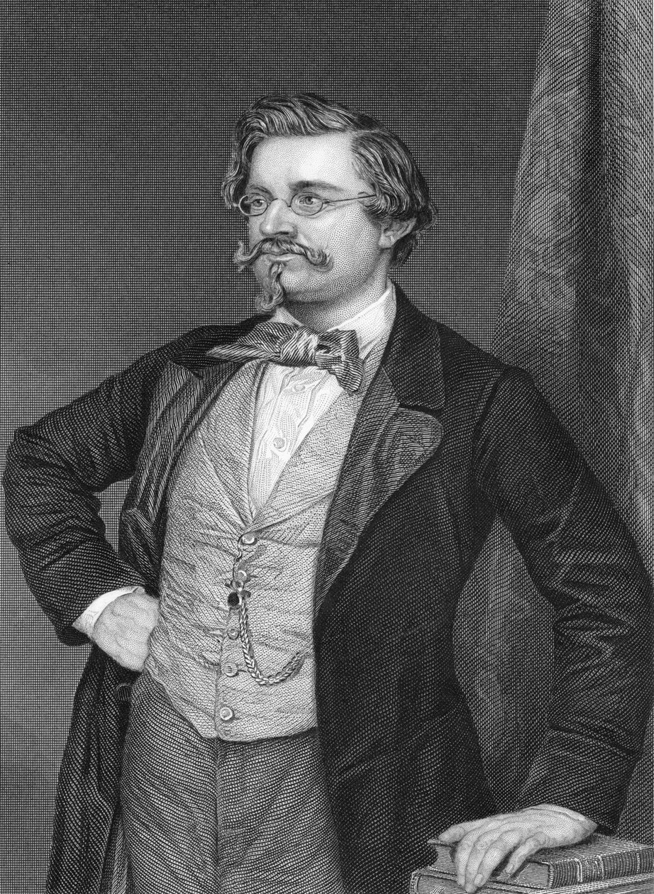 August Wilhelm Hofmann, tysk organisk kemiker, 1854-1860 af Unbekannt