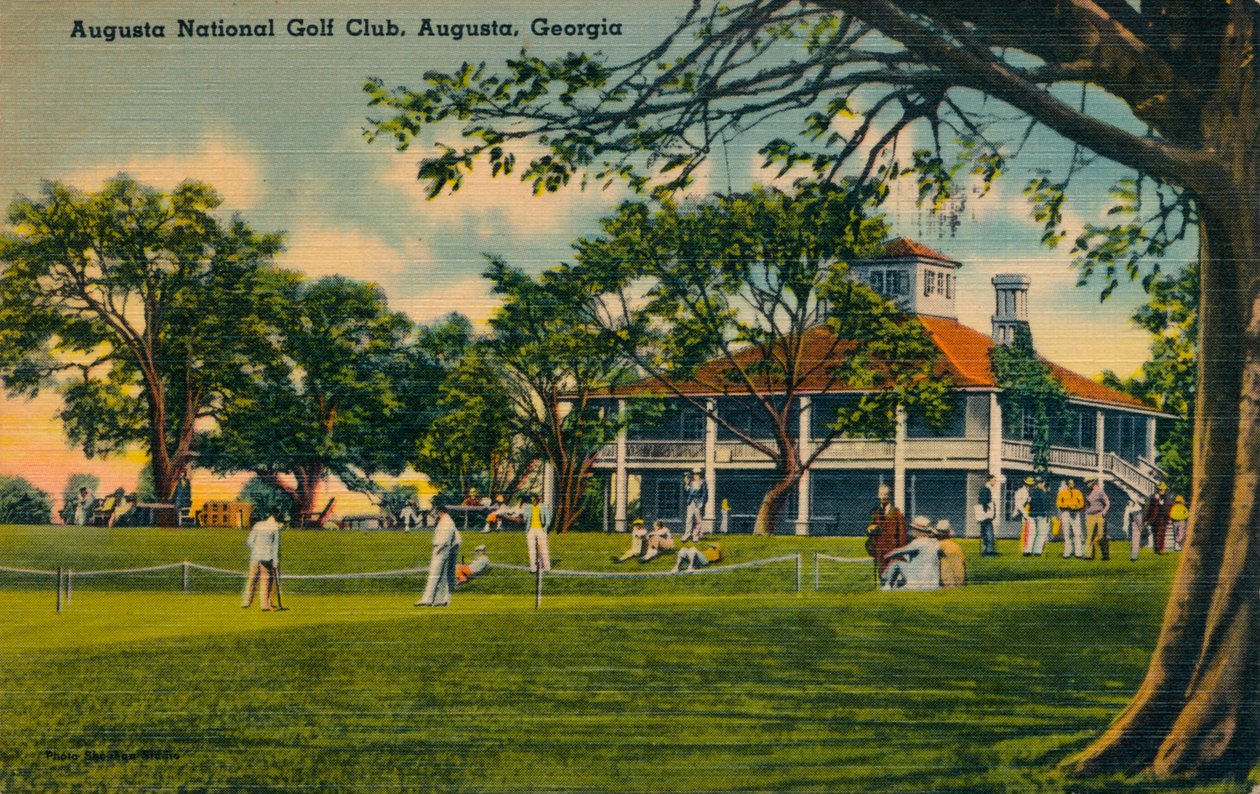 Augusta National Golf Club House, 1943 af Unbekannt