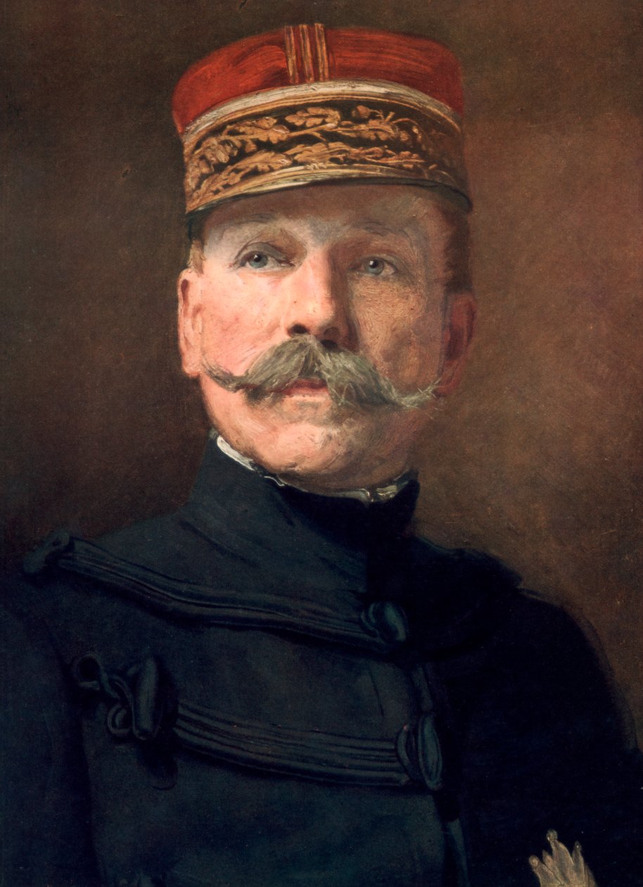 Auguste Dubail, fransk general fra Første Verdenskrig, 1926 af Unbekannt
