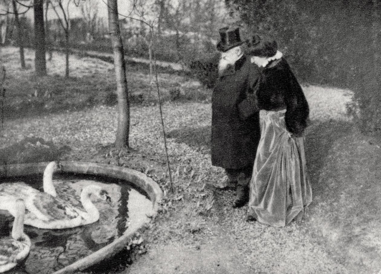 Auguste Rodin, fransk billedhugger, 1895 af Unbekannt