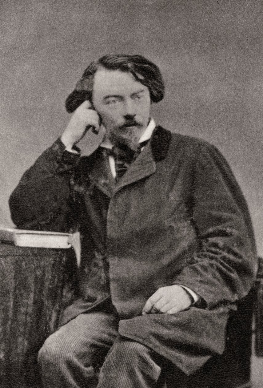 Auguste Villiers de lIsle-Adam, fransk symbolistisk forfatter, 1882 af Unbekannt