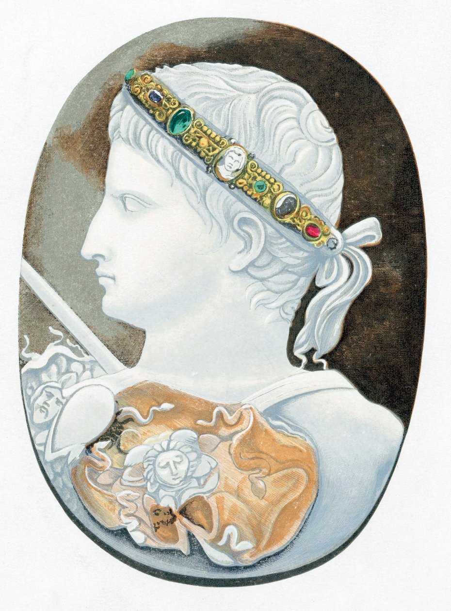 Augustus Cæsar - Gaius Julius Cæsar Octavianus 63 f.Kr.-14 e.Kr., første romerske kejser af Unbekannt