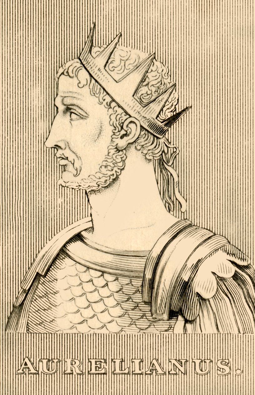 Aurelianus, 214-275 e.Kr., 1830 af Unbekannt