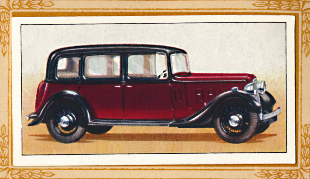 Austin Sixteen York Saloon, c1936 af Unbekannt