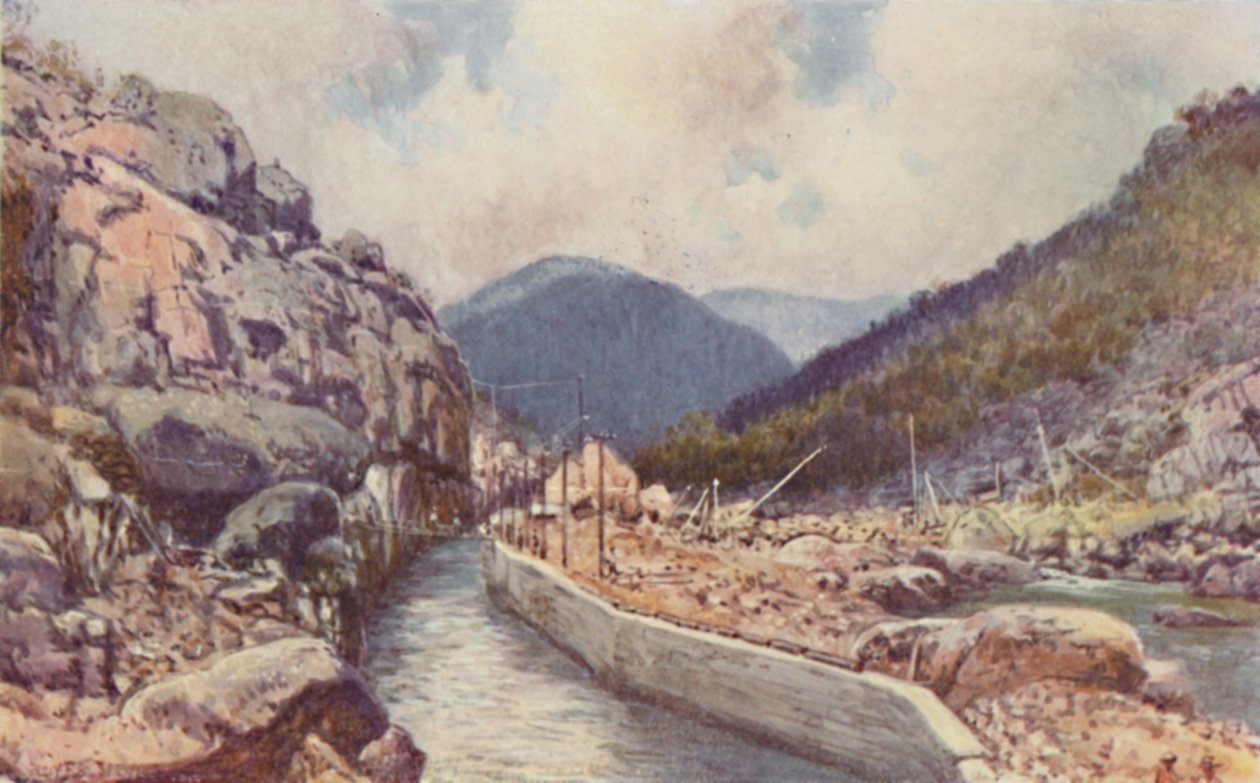 Australian Irrigation Works, 1923. af Unbekannt