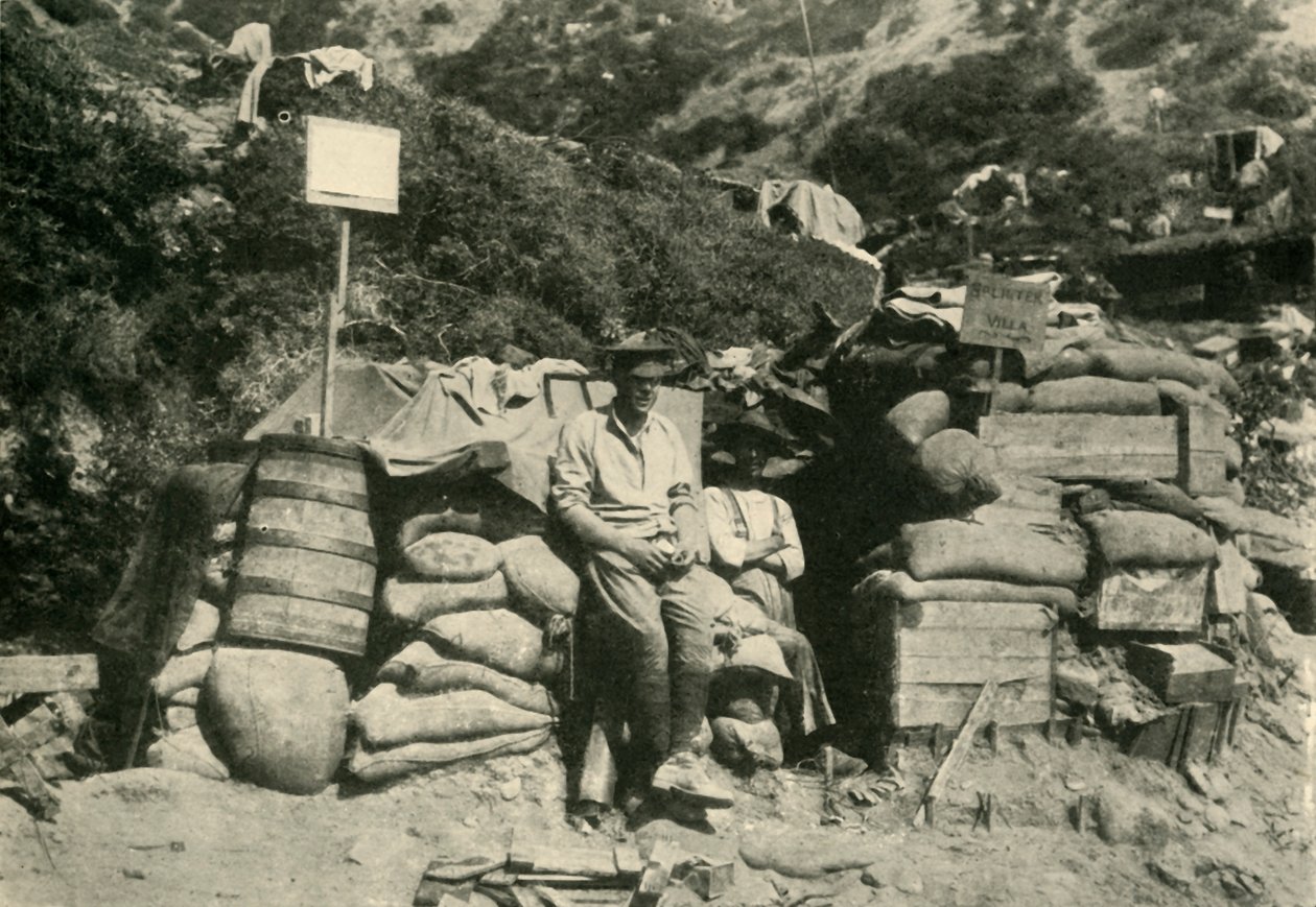Australske tropper i Tyrkiet, Første Verdenskrig, 1915, c1920. af Unbekannt