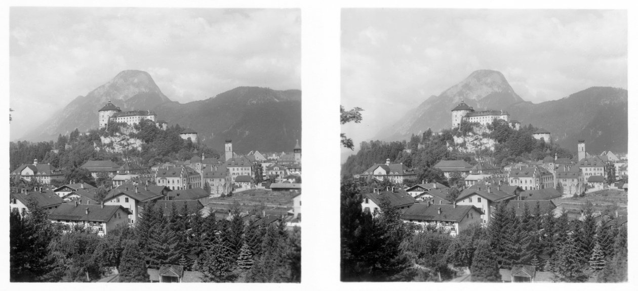 Østrig : Byen Kufstein af Unbekannt