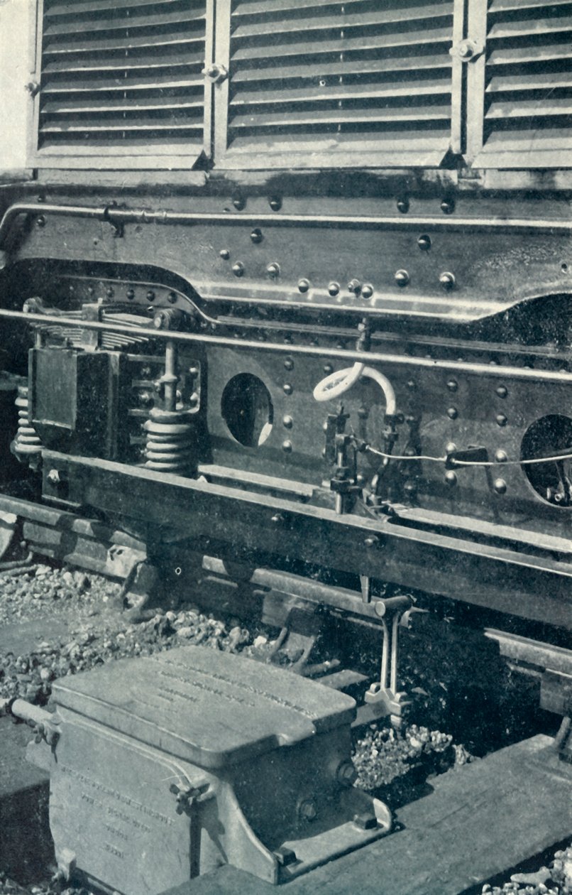 Automatisk togstop, 1922. af Unbekannt