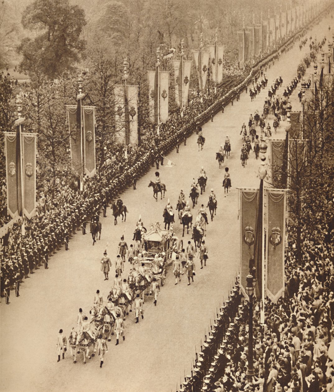 Avenue of Banners, 12. maj 1937 af Unbekannt