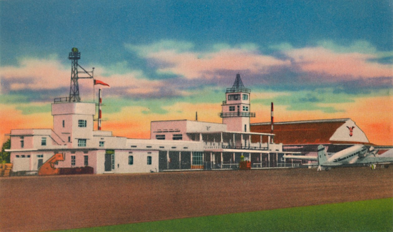 Avianca Airport National Airlines of Colombia Barranquilla, c1940