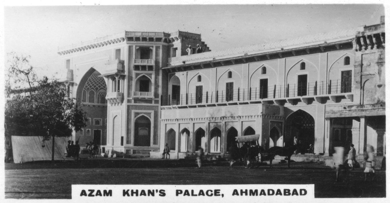 Azam Khans palads, Ahmedabad, Indien, c1925 af Unbekannt