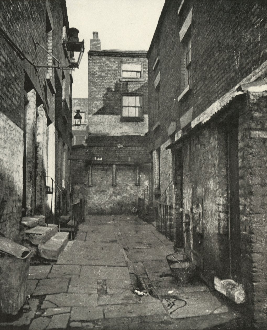 Ryg-til-ryg-huse i det nordlige England, 1938 af Unbekannt