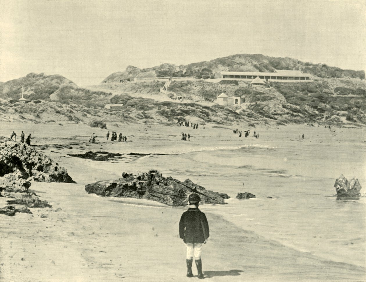 Back Beach, Sorrento, Victoria, 1901. af Unbekannt