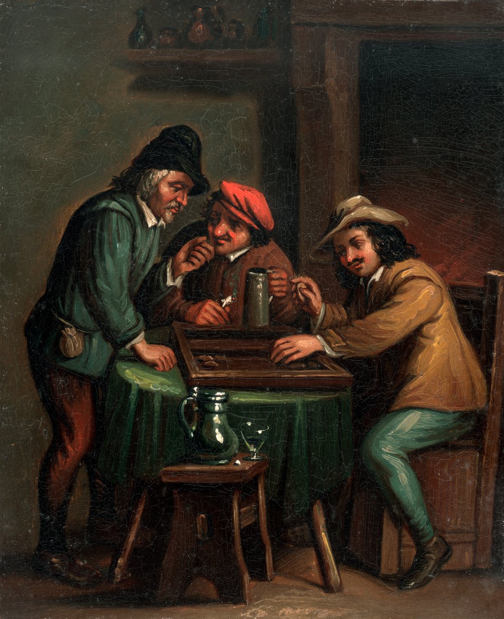 Backgammon spillere af Unbekannt