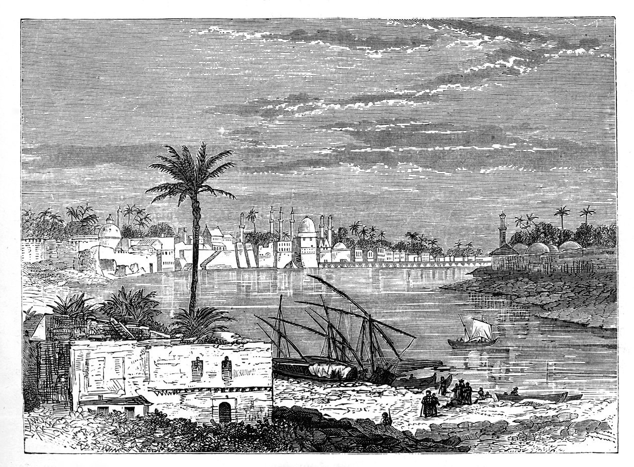 Bagdad, Irak, ca 1890 af Unbekannt