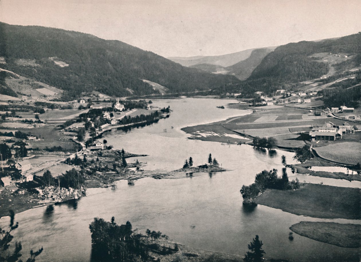 Bagn, Valdres, 1914. af Unbekannt