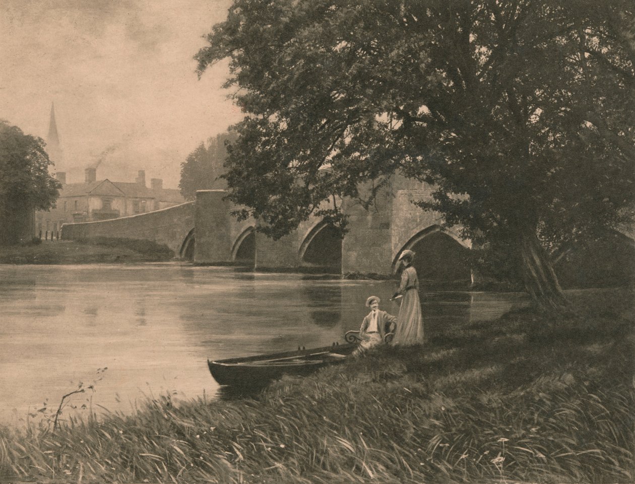 Bakewell Bride, 1902 af Unbekannt
