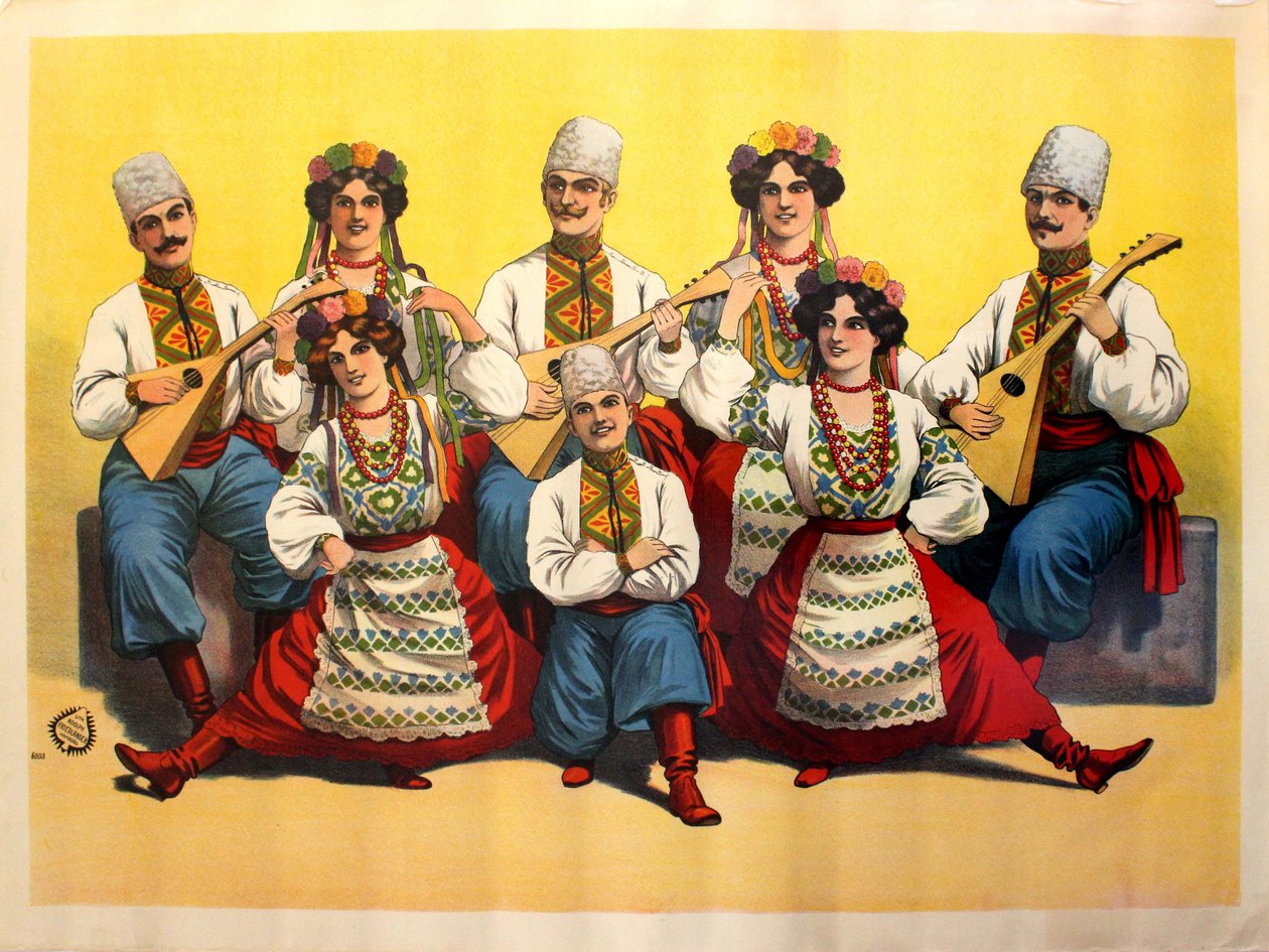 Balalaika Band, 1900-tallet. af Unbekannt