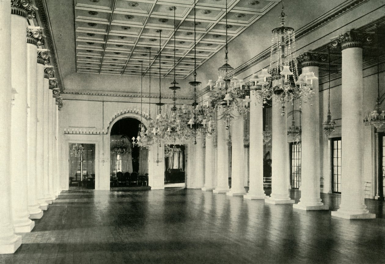 Balsal, regeringshuset, 1925. af Unbekannt