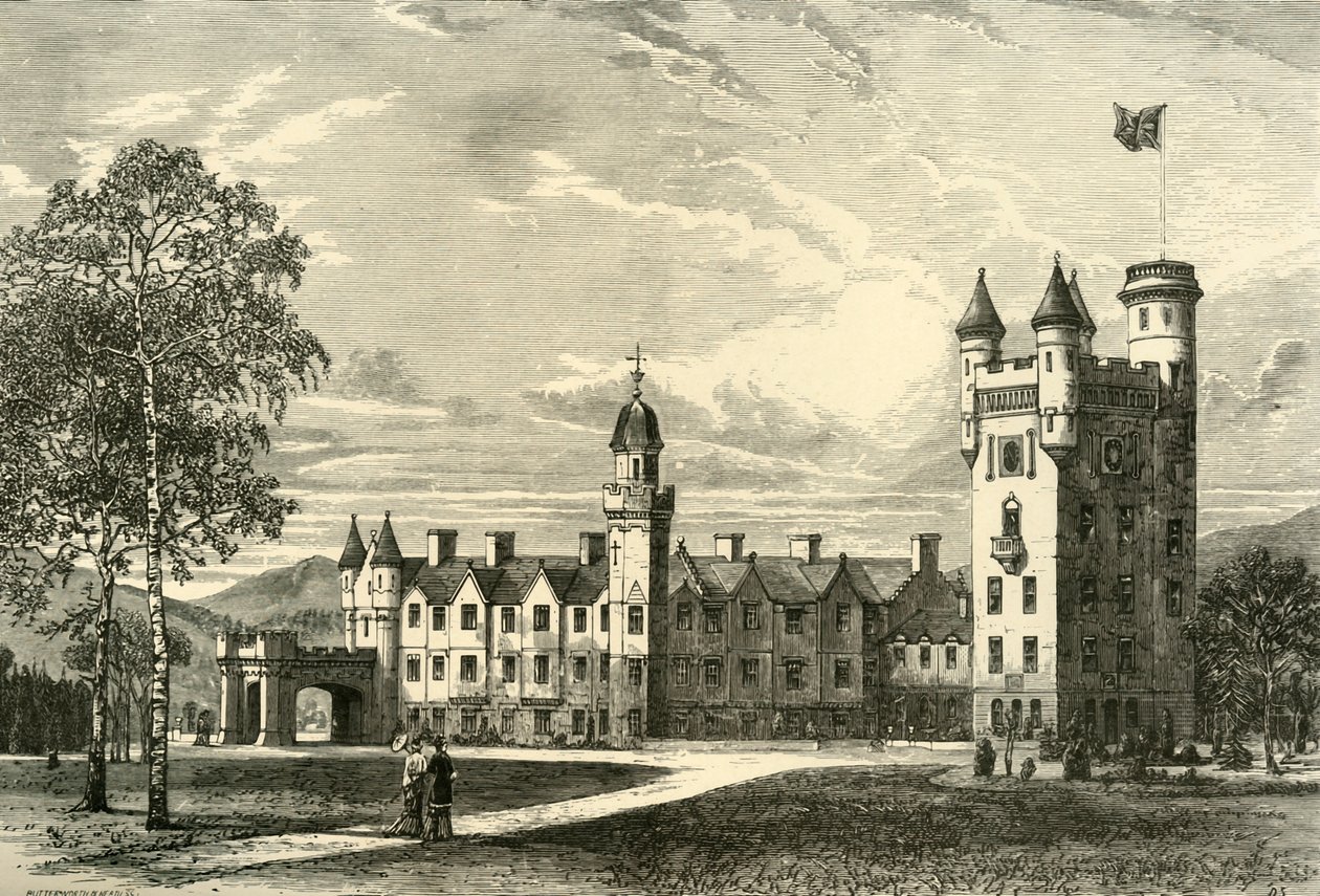 Balmoral Castle, 1898. af Unbekannt