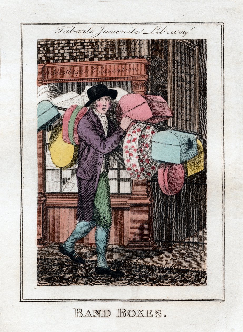 Band Boxes, Tabarts Juvenile Library, London, 1805 af Unbekannt