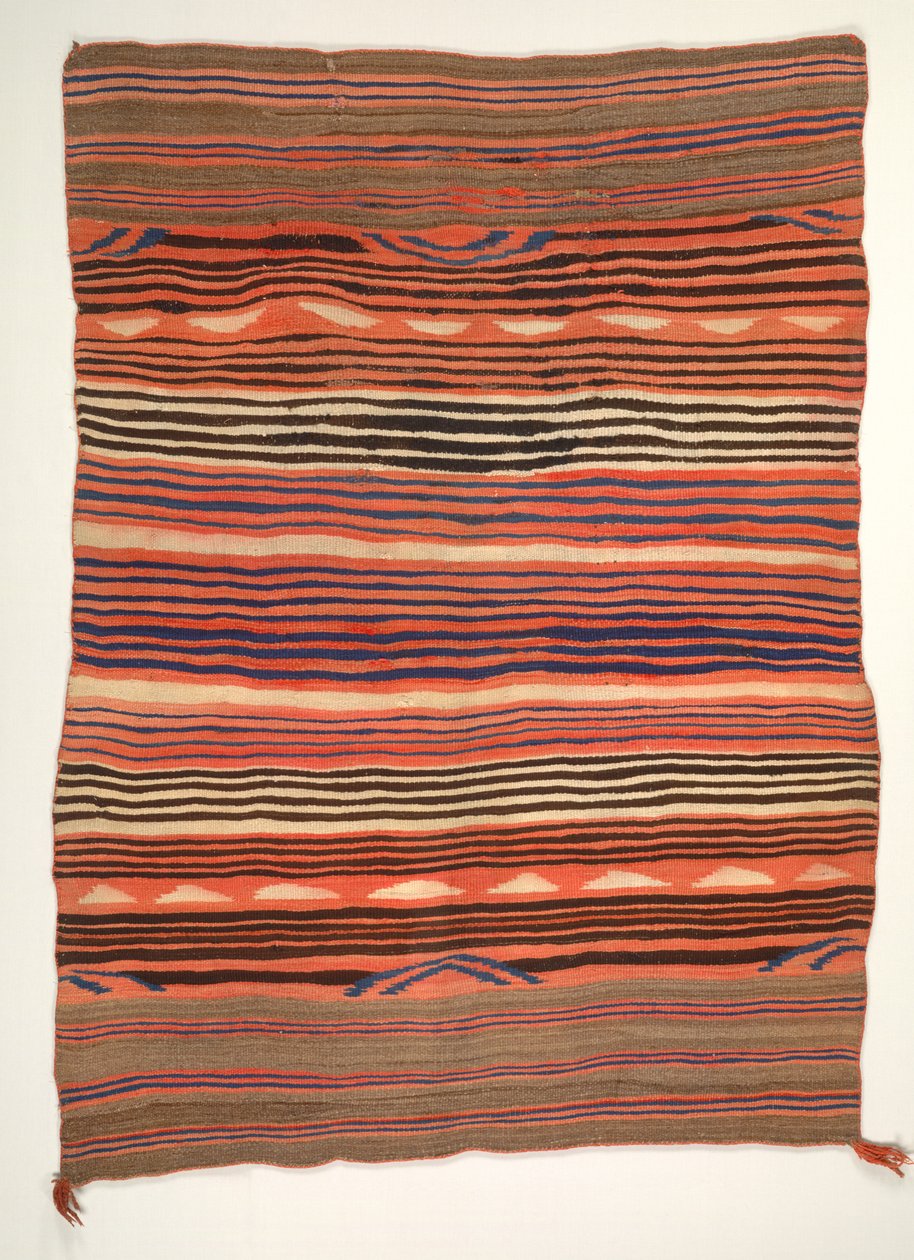 Båndet bæretæppe diyugi, ca. 1880-1890. af Unbekannt