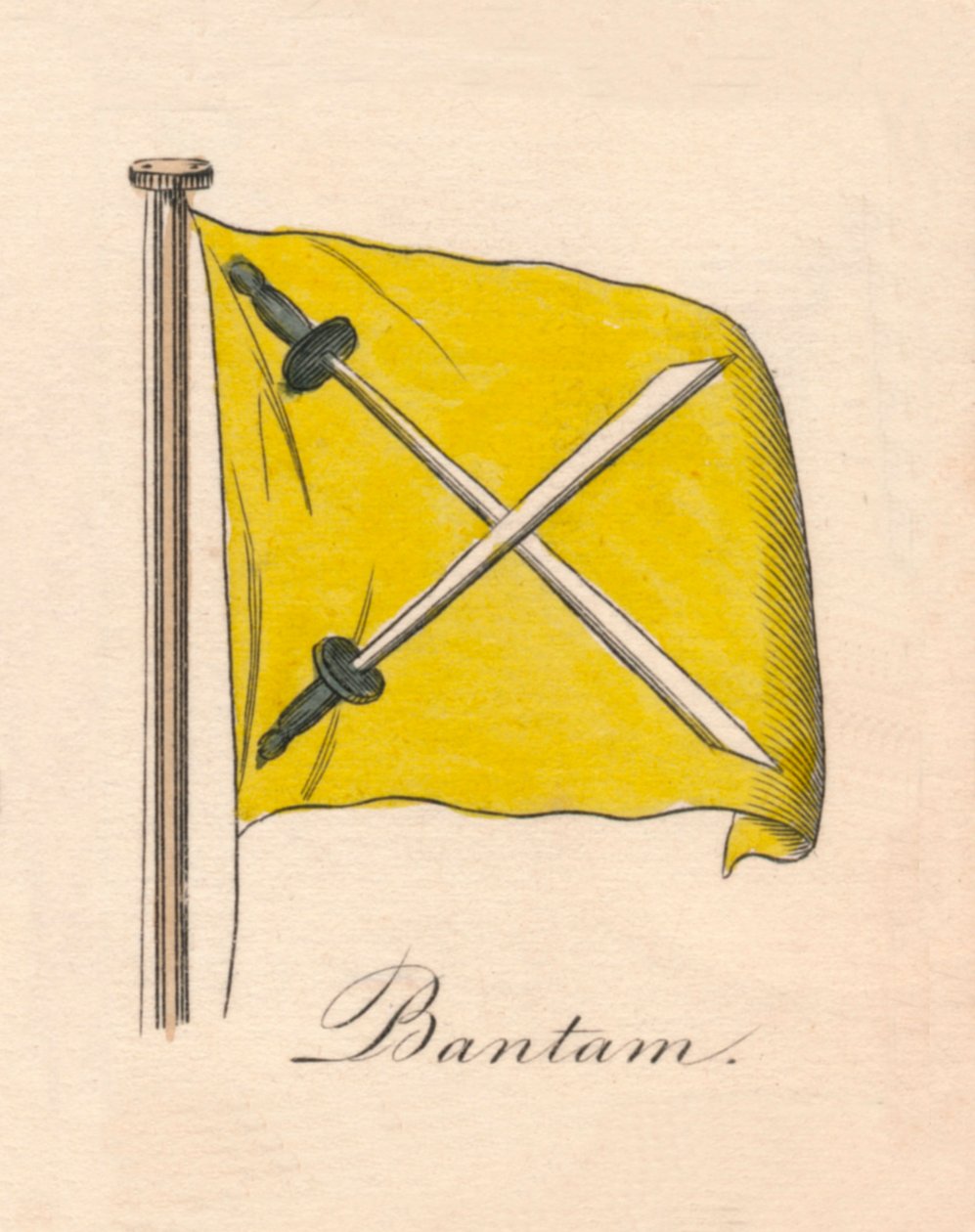 Bantam, 1838 af Unbekannt