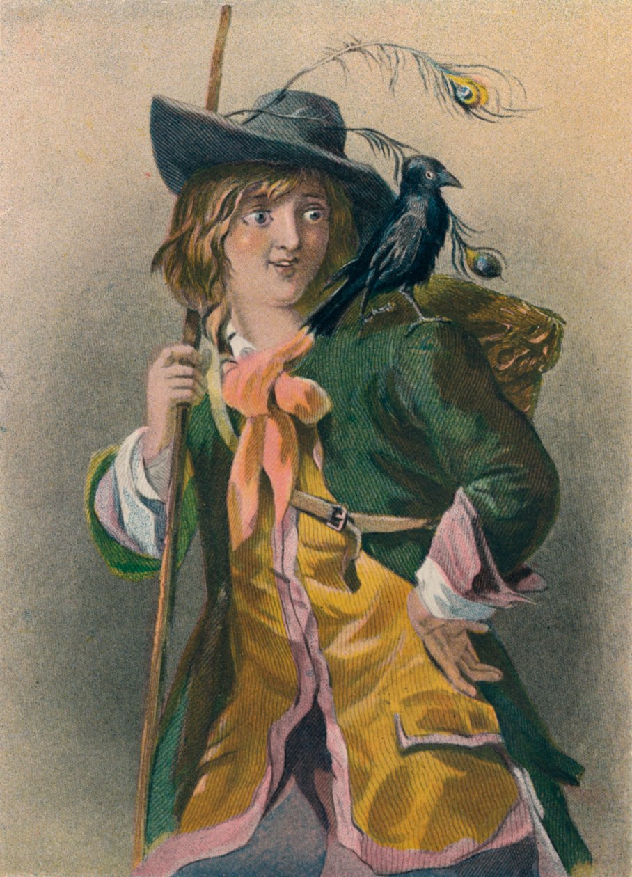 Barnaby Rudge, c1800-tallet. af Unbekannt
