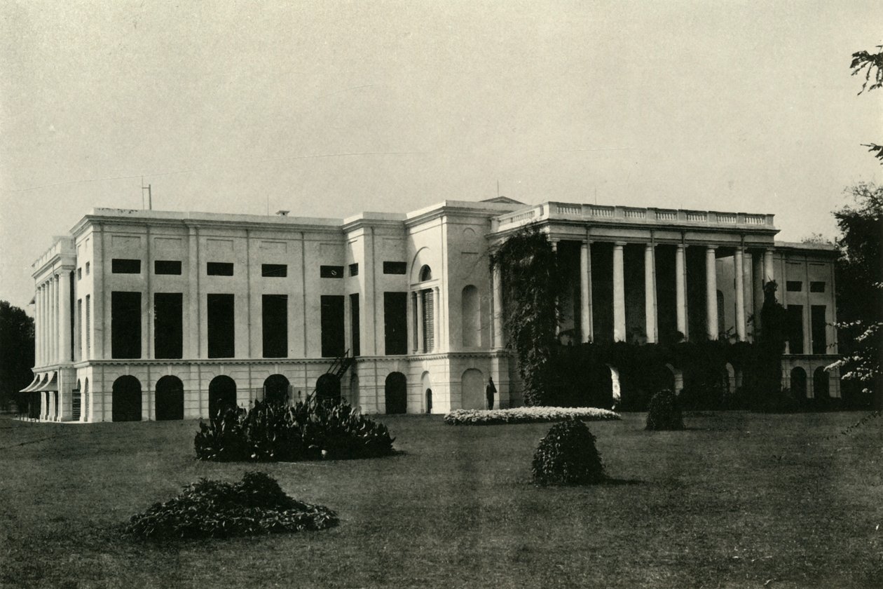Barrackpore House, North Front, 1903, 1925. af Unbekannt